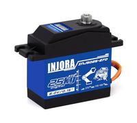 INJORA Digital Servo 25KG High Torque Servo for 1/8 1/10 1/12 RC Robots Models Truck (Control Angle 270°)
