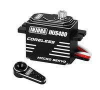 INJORA INJS480 Coreless Micro Servo With Servo Horn for 1/24 Axial SCX24 RC Crawler