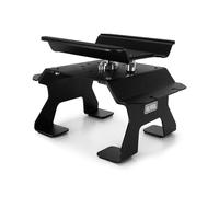 INJORA RC Car Stand with Shock Holder Aluminum for Axial SCX10 Pro TRX4 1/10 RC Crawler (Black)