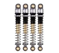 INJORA RC Shock Absorber 43mm Threaded Tele Damper for 1/24 RC Crawler Axial SCX24 Deadbolt Bronco Gladiator Micro Crawler Upgrade Parts(GREY)