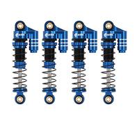 INJORA RC Shocks 39mm - Oil Filled Damper Aluminum Threaded Adjustable for SCX24 Gladiator C10 JLU Deadbolt B17 Axial 1/24 RC Crawler Car Upgrade Parts Tuning,Blue