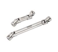 INJORA Stainless Steel Center Drive Shaft D-Shaped Hole for Axial SCX24 Deadbolt GX470 Upgrade 1/24 RC Crawler