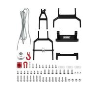 INJORA Tow Truck Crane Kit for 1/18 TRX4M Stock Chassis Carbon Fiber Universal Chassis (4M-89), Aluminum Universal Chassis (4M-111)