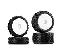 INJORA Unglued Pin Buggy Tires & Wheels for 1/24 Losi Micro-B Upgrade