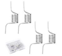 INJOYTEC 4PCS MHY62044106 Refrigerator Door Spring Refrigerator Divider Door Springs Replace MHY6204493, MHY62044104 Flapper Spring Compatible With LG Kenmore LFX28968SB, LFX28968ST, LFX31945ST