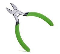 INJOYTEC 5 Inch Mini Diagonal Pliers Side Cutting Pliers Wire Cutters Small Side Cutters Flush Cutter for Guitar Strings Electrician Repair Jewelry Making DIY Computer Repair Cable Cutter
