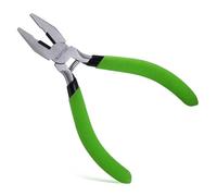 INJOYTEC 5 Inch Mini Linemans Pliers Wire Cutter with Serrated Jaw Mini Combination Pliers Cutting Gripping Wires for Electrician Maintenance Jewellery Making DIY Crafts Model Making