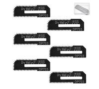 INJOYTEC 6 Pack Drywall Cutter Saw Blades High Carbon Steel Cordless Cut Out Saw Blades Cuts Drywall up to 1-3/16" Thick for Makita Cut-Out Sturdy High Carbon Steel Blade