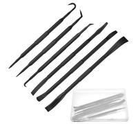 INJOYTEC 6-Piece Non-Marring Pick and Prybar Set - Protects Fasteners Removal Lever Set Replacing Gaskets Small Part O-Rings, Seals, Gaskets, and Trim on Automotive and Electronics Equipment