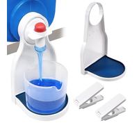 INJOYTEC Laundry Detergent Dispenser Cup Holder Firmly Holds on Bottle Spouts, Easily No More runny or Messy Laundrys Detergent, No More Leaks or Mess with Detergents in Laundry Room