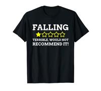 Injured Clavicle, Rib & Hip Broken Bone Gift & Funny Falling T-Shirt