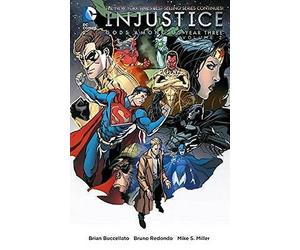 Injustice: Gods Among Us: Year Three ... By Buccellato, Brian, paperback,New