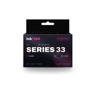 Ink 365 Compatible Ink Cartridge Replacement For Dell Series 33 Black Extra High Capacity - 750 Pages