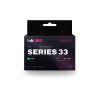 Ink 365 Compatible Ink Cartridge Replacement For Dell Series 33 (Cyan) - 700 Pages