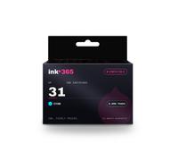 Ink 365 Compatible Ink Cartridge Replacement For Hp 31 (Cyan) - 8,000 Pages