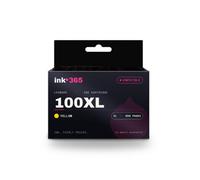 Ink 365 Compatible Ink Cartridge Replacement For Lexmark 100Xl (Yellow) - 650 Pages
