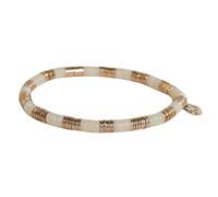 INK + ALLOY Boho Stackable Bracelets for Women, Grace Sequin Stretch Stacking Bracelet with Circle Charm, Handmade Jewelry for the Modern Bohemian, One Size, Plastic, no gemstone