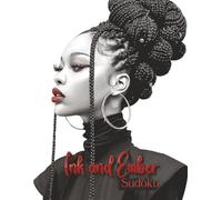 Ink and Ember Sudoku: 1,000+ Easy to Medium Sudoku Puzzles in Bold Black, White, and Red