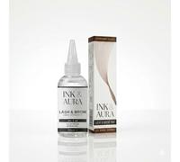 INK & AURA Tint Professional Eyelash & Eyebrow Tint - Tint & Developer or Developer Only - (Dark Brown Tint + Developer)