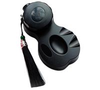 Ink Barrel with Lid,Portable Ink Holder Case- Holder with Tassels, Barrel with Screw Lid, Portable Painting Case for