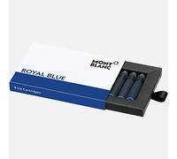 Montblanc Montblanc Royal Blue Refill Ink Cartridges Set Of Eight