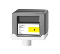 Ink Cartridge 1 Pcs PFI-310 330ML MBK/BK/M/C/Y,Compatible For Canon TX-2000 TX-3000 TX-4000 TX-2100 TX-3100 TX4100 Printer(PFI-310 Yellow)