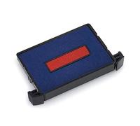Ink Cartridge 6/4750 - Ink Pad Refill - Compatible with Trodat Printy 4750 (6/4750/2 - Two-Color Blue/Red)
