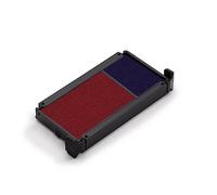 Ink Cartridge 6/4912 - Ink Pad Refill - Compatible with Trodat Printy 4912 (6/4912/2 Two-Color Blue/Red)