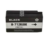 Ink Cartridge 712 XL 712XL 3ED71A 3ED67A Compatible With HP DesignJet T210 T230 T250 T630 T650(BK 1PC)