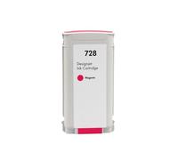 Ink Cartridge 728 .Compatible With HP DesignJet T830 T730 F9J67A F9J66A F9J65A.Printer(130ml Magenta)