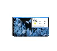 ink cartridge, 764 764XL Ink Cartridge ，Compatible For HP Designjet T3500 Printer C1Q13A C1Q14A C1Q15A C1Q16A C1Q17A C1Q18A ，parts(764-Y-High-end)