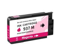Ink Cartridge 937 937E 937XL Compatible With HP OfficeJet Pro 9110B 9120 9130 9720 9730(1pc Magenta)
