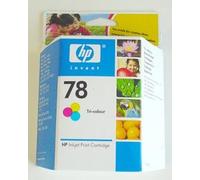 INK CARTRIDGE, C6578D, COLOUR, HP78; Cartridge Original Type Number:C6578D; Consumable Type:Original; Ink Colour:Cyan, Magenta, Yellow; Printer Brand: (pack of 1) HPC6578D