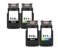 Ink Cartridge CL511 For IL AF 510 PG 510 CL 511 IP 2700 MP250 MP270 MP280 480 MX320 330 MX340 Printers(2 Set)