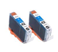 Ink Cartridge CLI-42 CLI42 With Chip,Compatible For Canon Pro-100 100S Printer(2pcs C-42 C)