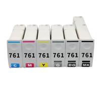 Ink Cartridge Compatible For 761 DesignJet T7100 T7200 Printers(HP761Magenta 400ML)