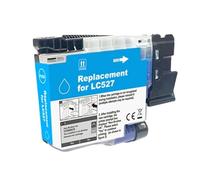 Ink Cartridge,Compatible For Brother LC527 LC527XL For Brother MFC-J4350DW MFC-J4550DW Printer Ink Cartridge(1PC LC527 Cyan)