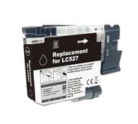 Ink Cartridge,Compatible For Brother LC527 LC527XL For Brother MFC-J4350DW MFC-J4550DW Printer Ink Cartridge(1PC LC527 Black)