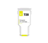 Ink Cartridge,Compatible For HP 728 HP728XXL Designjet T730 T830 Printer - 4 Color 300ML Set Compatible With 728(1-Y)