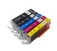 Ink Cartridge, Compatible with Canon, P-GI-470 CLI-471 | 470XL/471XL; MG5740/MG6840/MG7740/TS5040/TS6040/TS8040/TS9040(1SET(5PC))