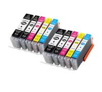 Ink Cartridge, Compatible with Canon, P-GI-570XL CLI-571XL | PIXMA MG5750, MG6850, MG7750, TS5050, TS6050, TS8050, TS9050(2SET)