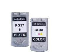 Ink Cartridge Compatible With Canon PG-37 CL-38 For MP140 MP190 MP210 MP220 MP470 IP1900 IP2500 IP2600 MX300 IP1800(1 set)