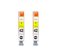 Ink Cartridge, Compatible With Canon, Pro-100 Pro-100S CLI-42 | BK LGY GY C M Y PC PM ink cartridge for printer(2 PCS CLI42-Y)