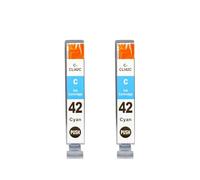 Ink Cartridge, Compatible With Canon, Pro-100 Pro-100S CLI-42 | BK LGY GY C M Y PC PM ink cartridge for printer(2 PCS CLI42-C)