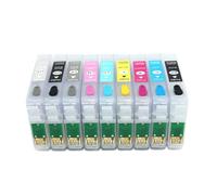 Ink Cartridge, Compatible with Epson, 96 T0961 T0962 | T0963, T0964, T0965, T0966, T0967, T0968, T0969, refillable, ARC chip, for Stylus Photo R2880