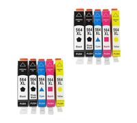 Ink Cartridge, Compatible with HP, 564XL 546XL D5445 D5460 | D5463 D5468 C5324 C5370 C5373 C309a, CB316 CB317 CB318 CB319, with chip(2 Set (10Pcs))