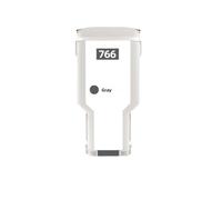 Ink Cartridge, Compatible with HP, 766 DesignJet XL 3600 | For XL 3600 MFP, P2V92A-MK P2V94A-PBK P2V89A-C P2V90A-M P2V91A-Y P2V93A-GY(766-300ML GY)