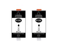 Ink Cartridge, Compatible with HP, 912 912XL OfficeJet 8020 | Black Magenta Cyan Yellow, dye ink, 8022 8023 8024 8025 8026 8028 8010 8012 8013 8014 8015 8017(2 Back)