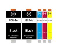 Ink Cartridge, Compatible with HP, 924 924e 924XL 8135e | 8134e, 8132e, 8122e, 8124e, 8125e, 8120e, 8130e, with chip(C M Y BK BK)