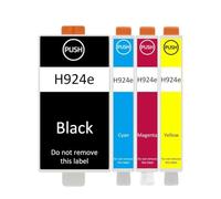 Ink Cartridge, Compatible with HP, 924 924e 924XL 8135e | 8134e, 8132e, 8122e, 8124e, 8125e, 8120e, 8130e, with chip(1Set)